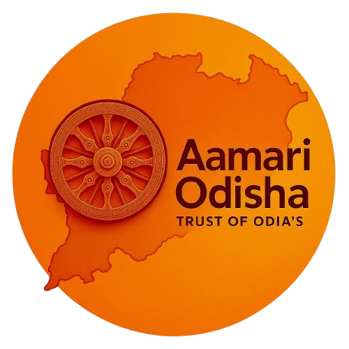 Aamari Odisha logo